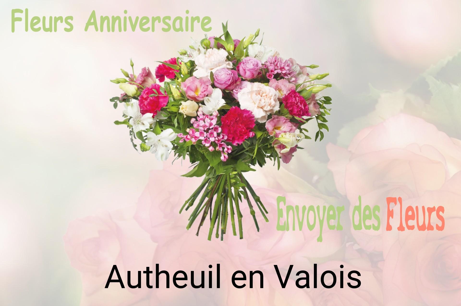 Bouquet de fleurs d’anniversaire livré à Autheuil-en-Valois